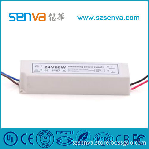 12V 35W Waterproof LED Driver with Plastic Case (Senva-E-12V35W)